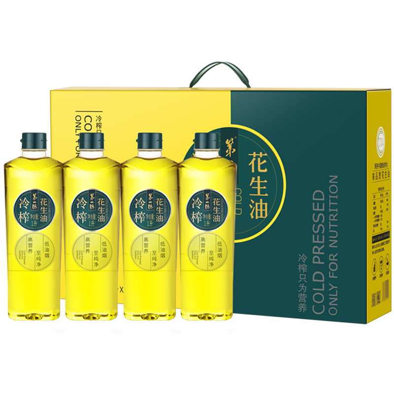 第一坊冷榨花生油礼盒
