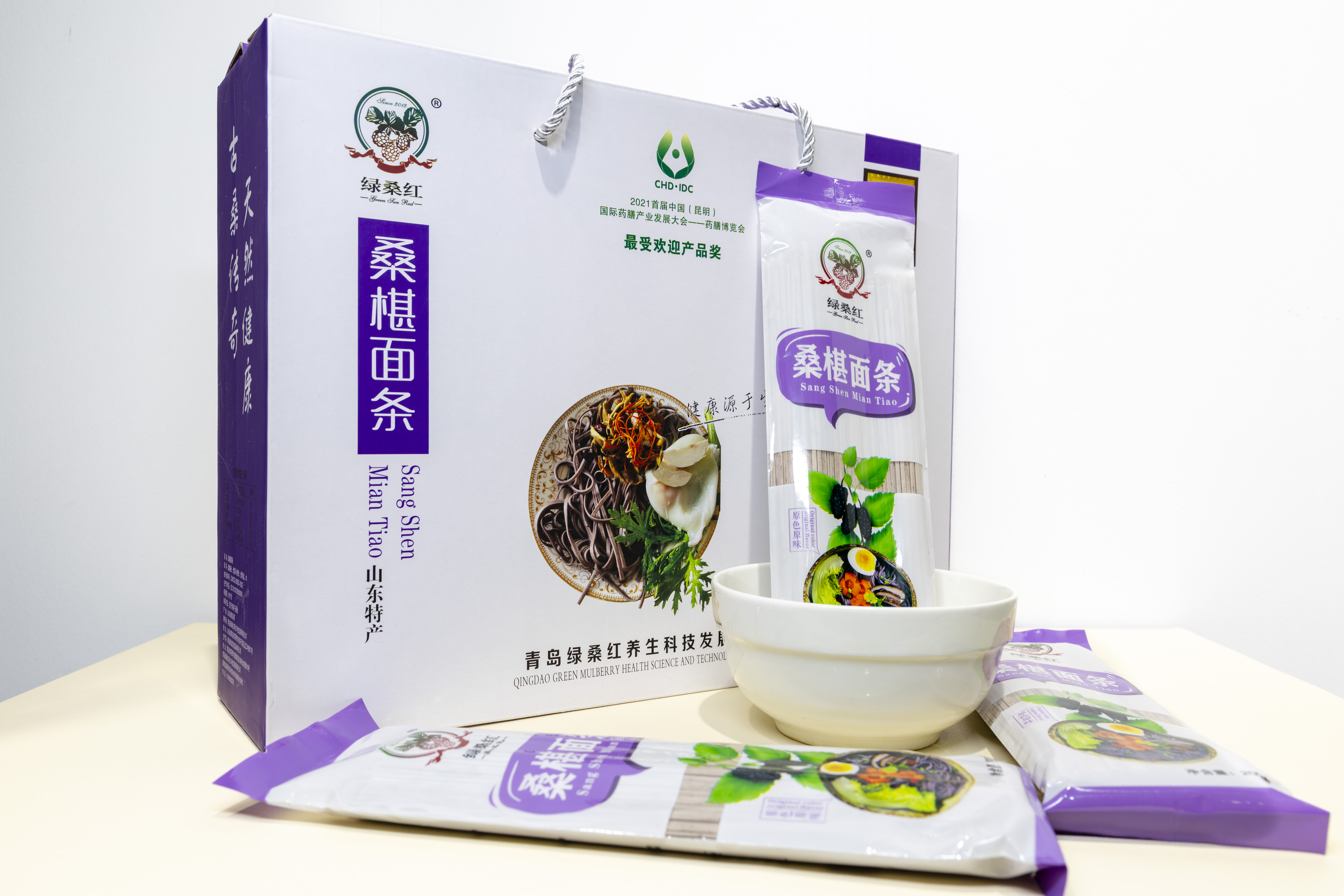 桑葚挂面
